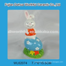 Lovely ceramic Easter rabbit for home decoration